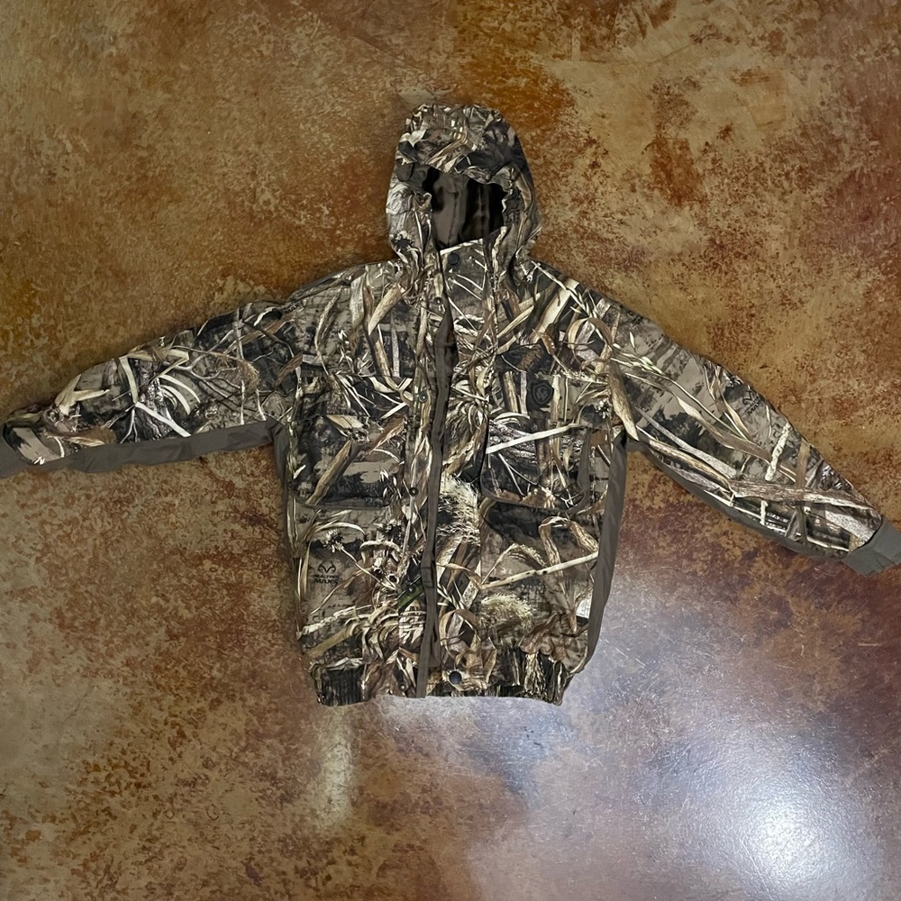 Insulated Coat camo Youth Small